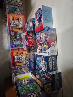 Sports Card Hobby Box Collection