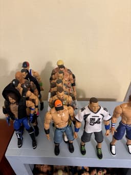 Huge Wrestling Action Figure Collection